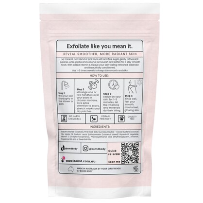 DETOX Body Scrub Pink Rock Salt