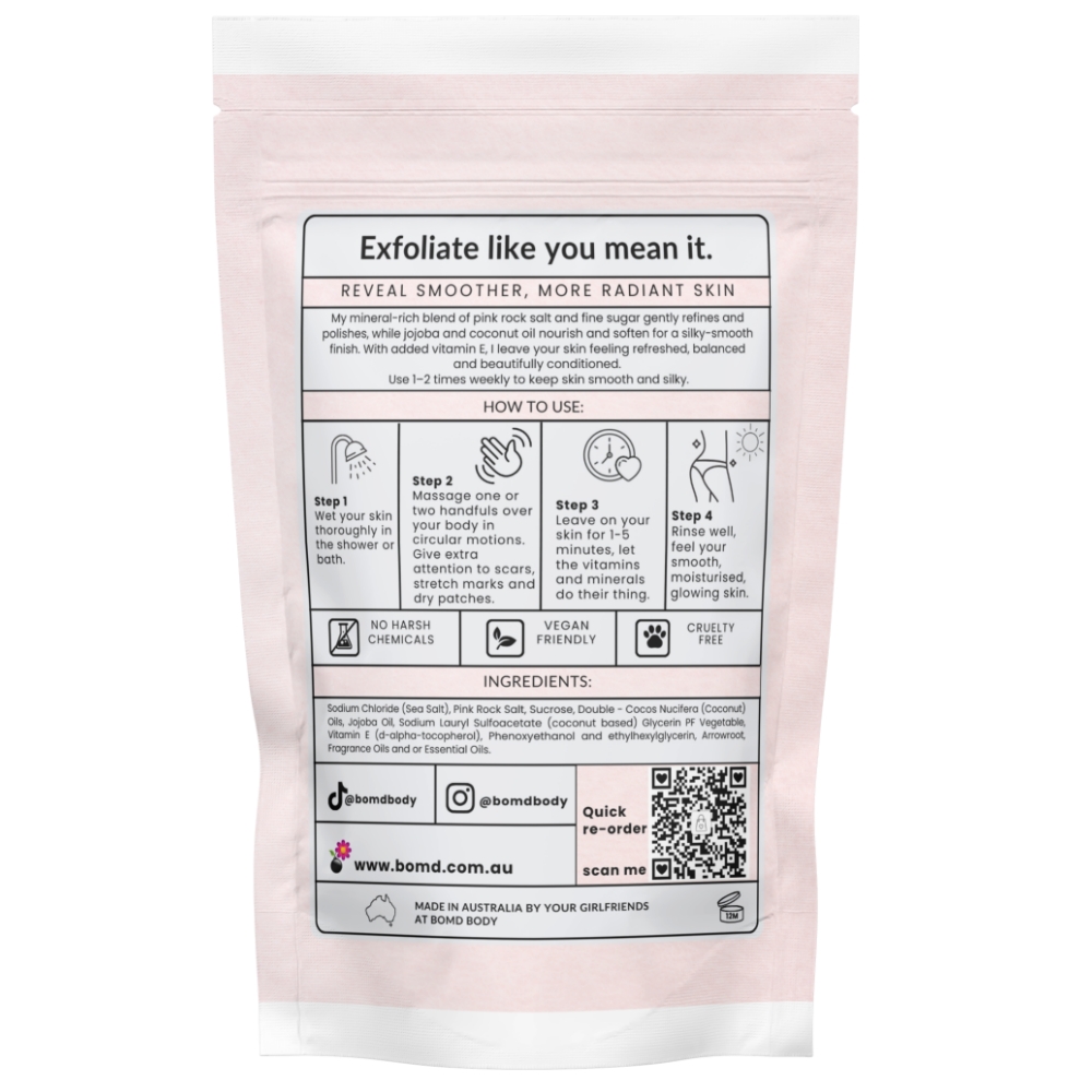 DETOX Body Scrub Pink Rock Salt