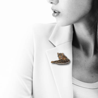 Leopard (I) Brooch