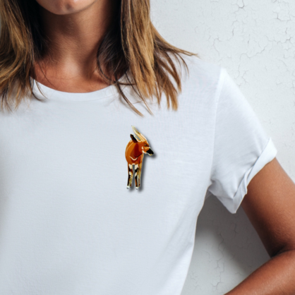Bongo II Brooch