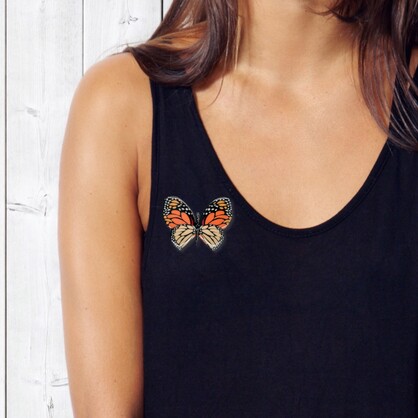 Butterfly V Brooch