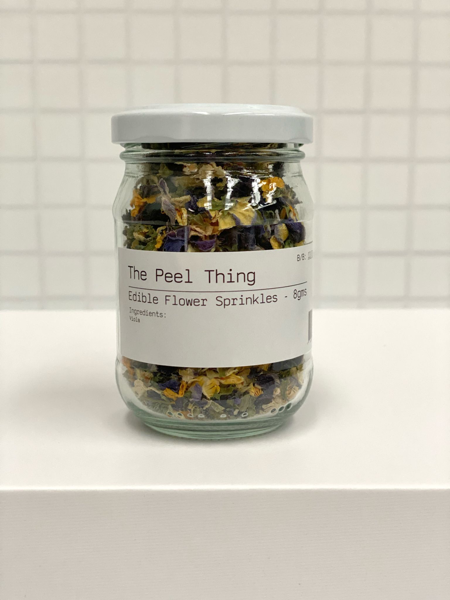 Edible Flower Sprinkles - VIOLA 8gram Jar