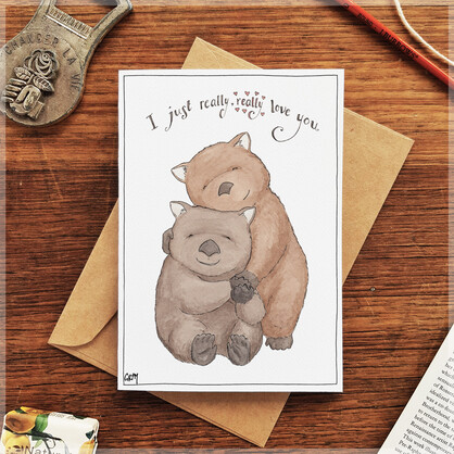Really, Really - Greeting Card