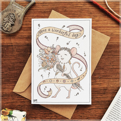 Wonderful Day - Greeting Card