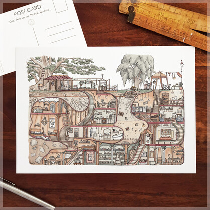 McAllister's House - A4 Art Print