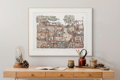 McAllister's House - A4 Art Print