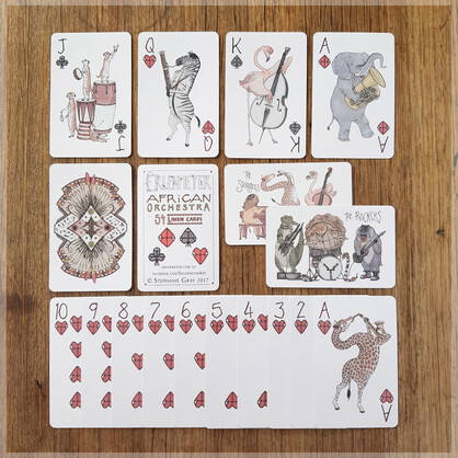 African Orchestra - Playing Cards