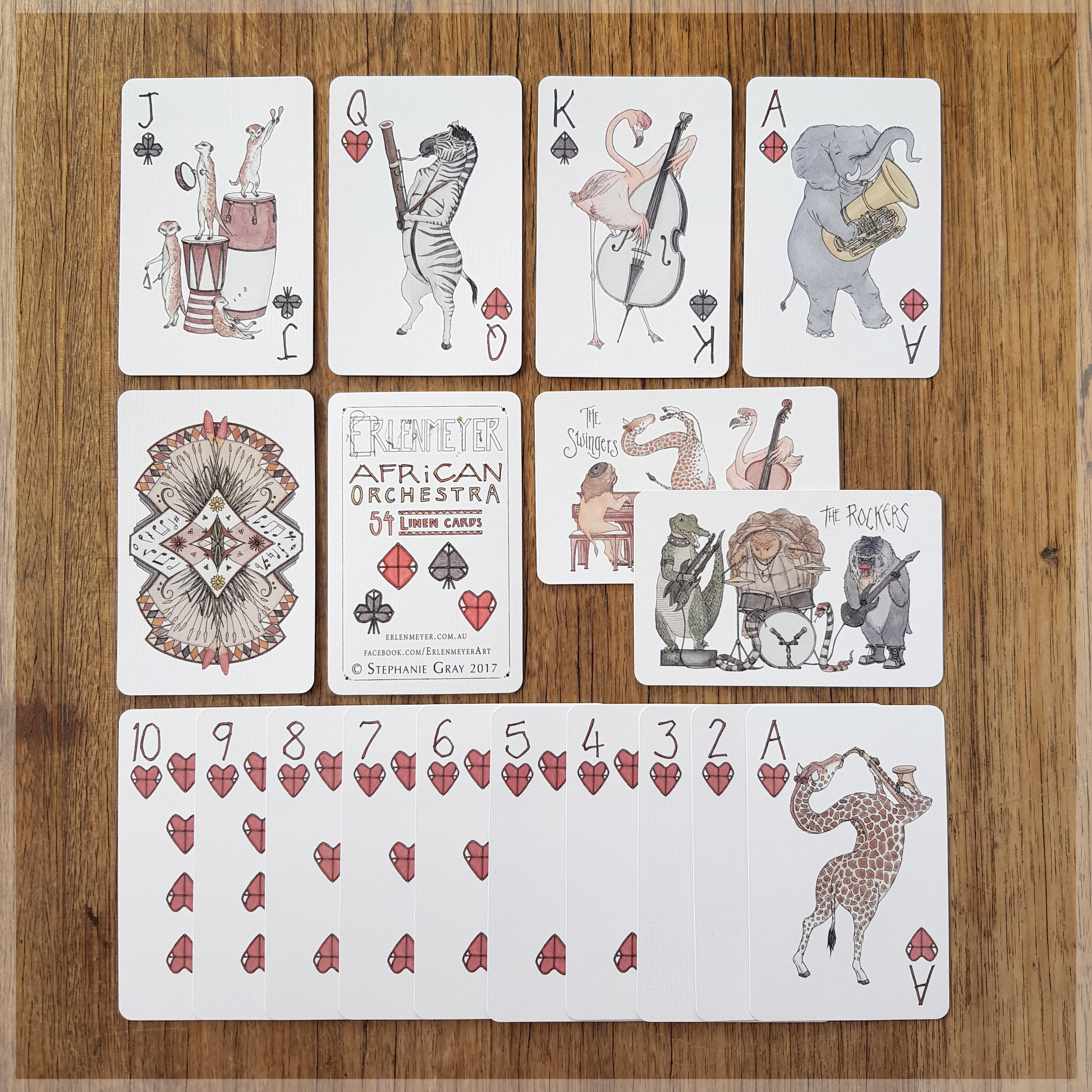 African Orchestra - Playing Cards