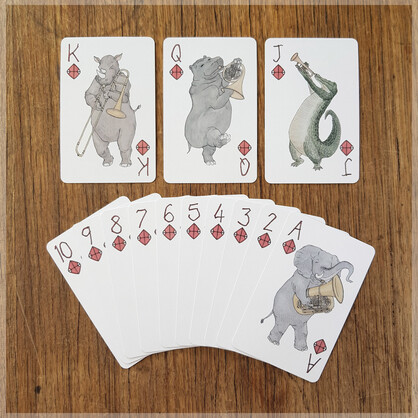 African Orchestra - Playing Cards