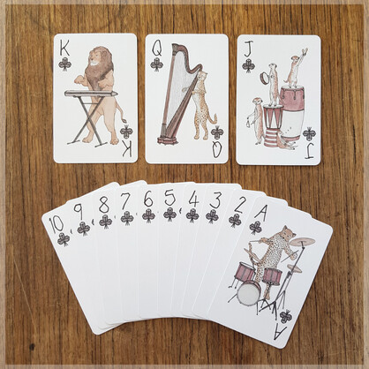 African Orchestra - Playing Cards