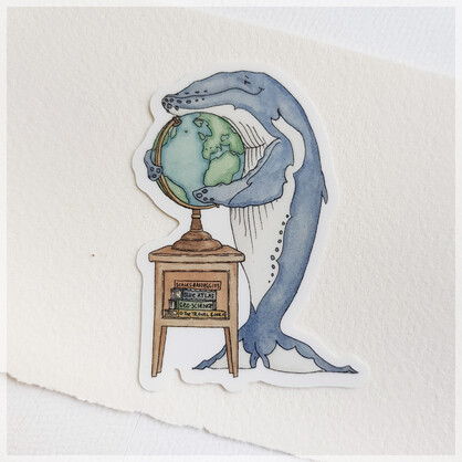Blue's Planet ~ Vinyl Sticker
