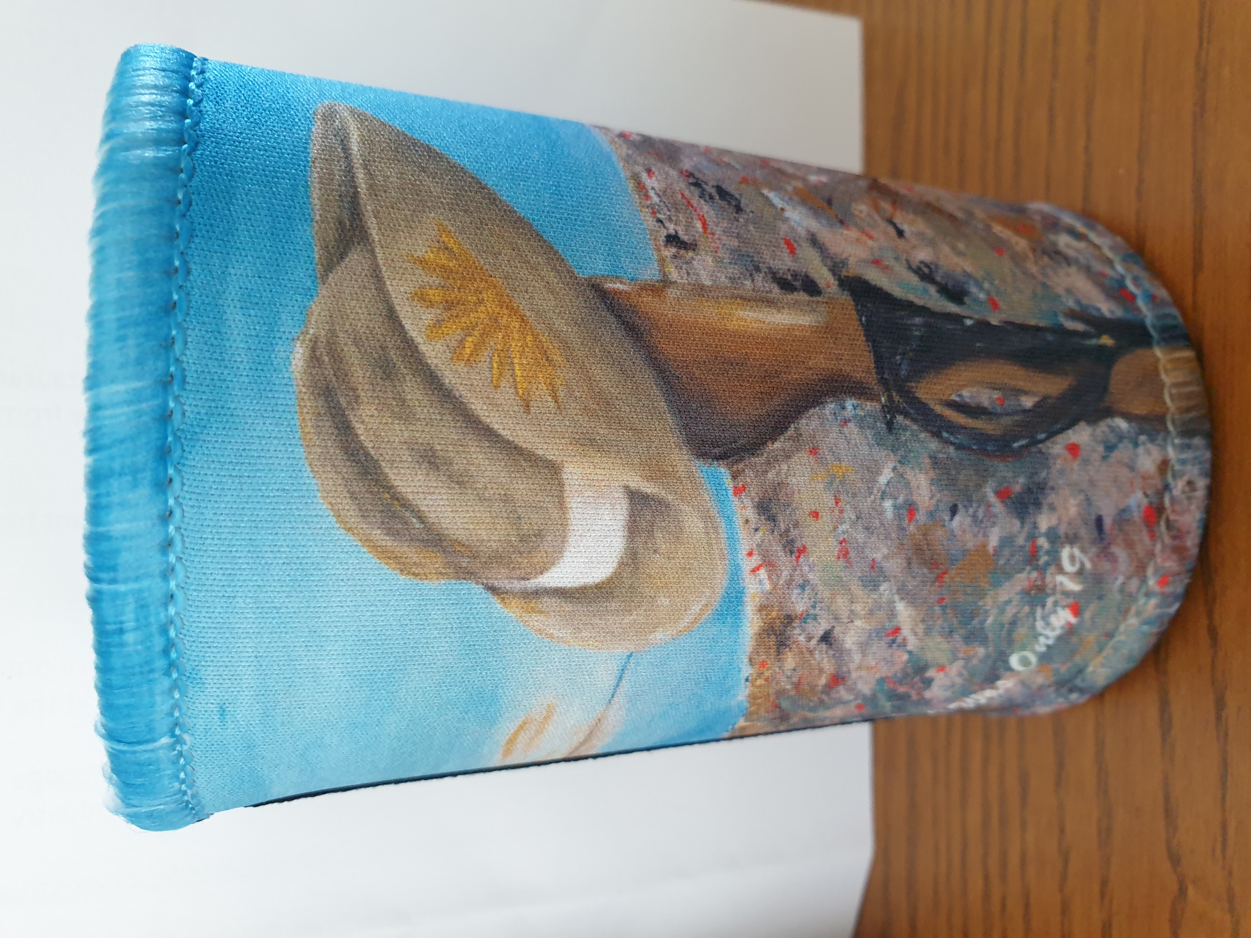 I Was Only 19 - Stubby Holder - Designed From Original Anzac Day Artwork - Red Poppies