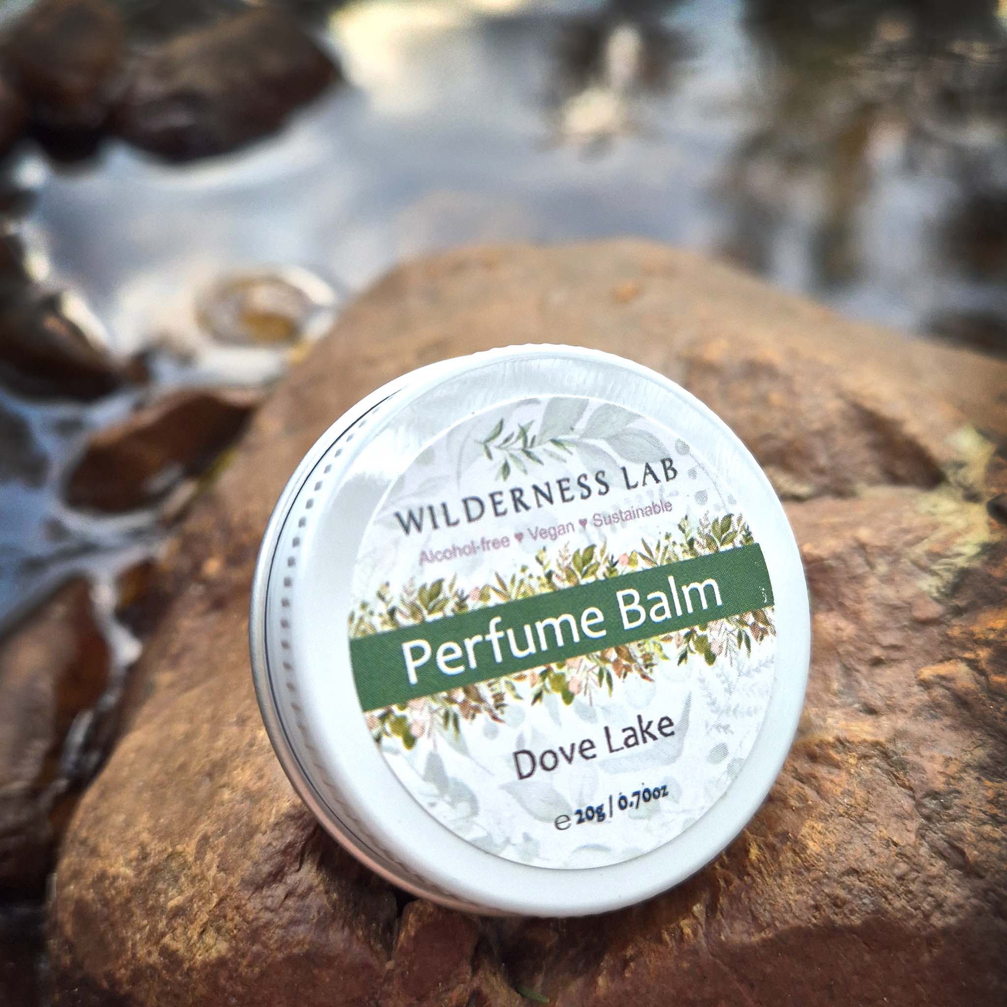 Solid Perfume Balm - Dove Lake