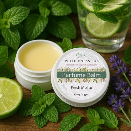 Solid Perfume Balm - Fresh Mojito