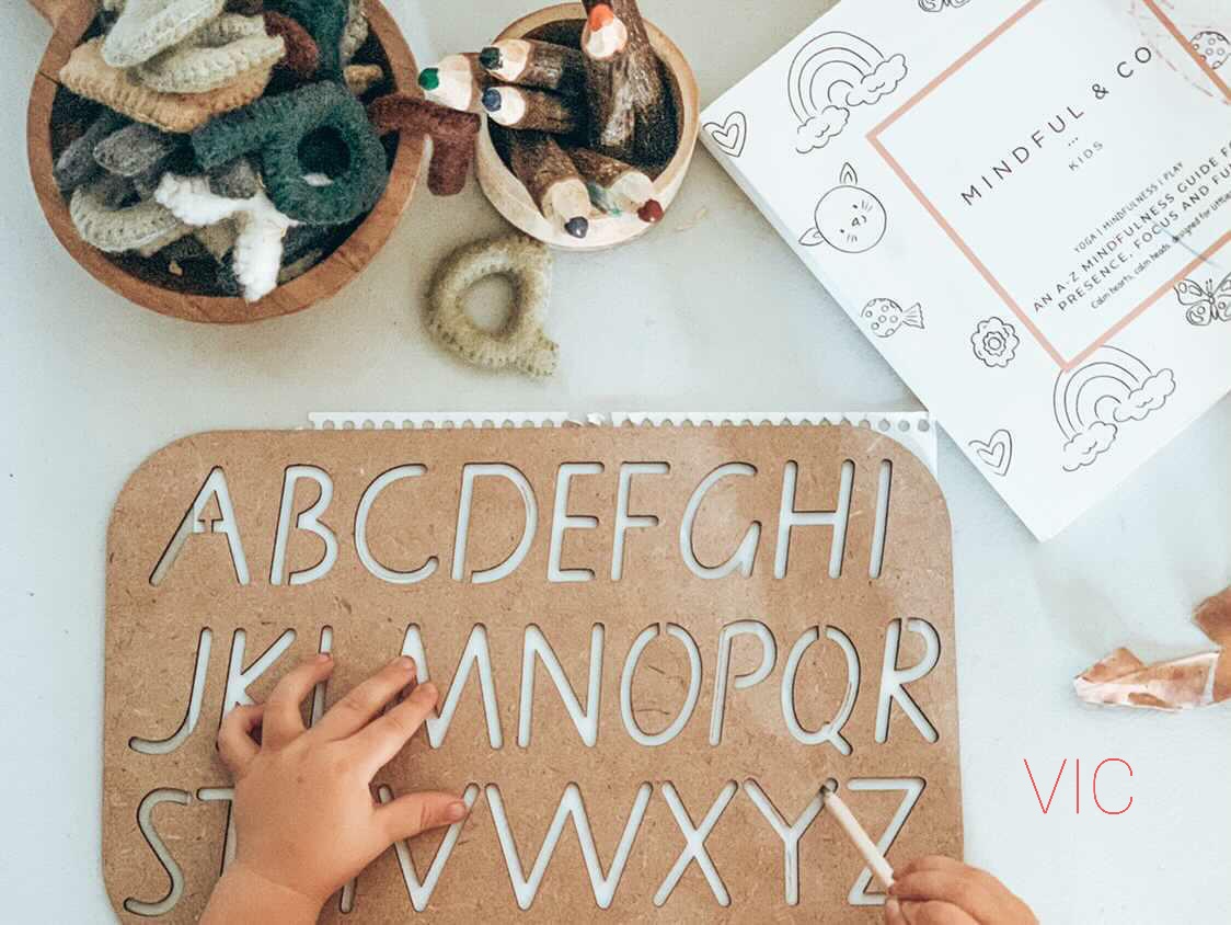 Uppercase Alphabet Stencil
