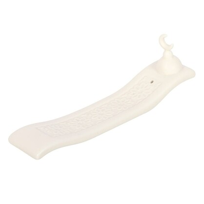 Geometric Crescent Moon Incense Ash Catcher
