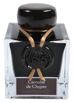 Jacques Herbin 1670 Collection Prestige Writing Ink 50ml - Caroube De Chypre (Carob of Cyprus)