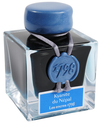 Jacques Herbin 1798 Collection Writing Ink 50ml - Kyanite du Nepal (Kyanite of Nepal)