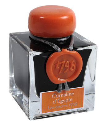 Jacques Herbin 1798 Collection Writing Ink 50ml - Coraline D'Egypte (Cornelian of Egypt)