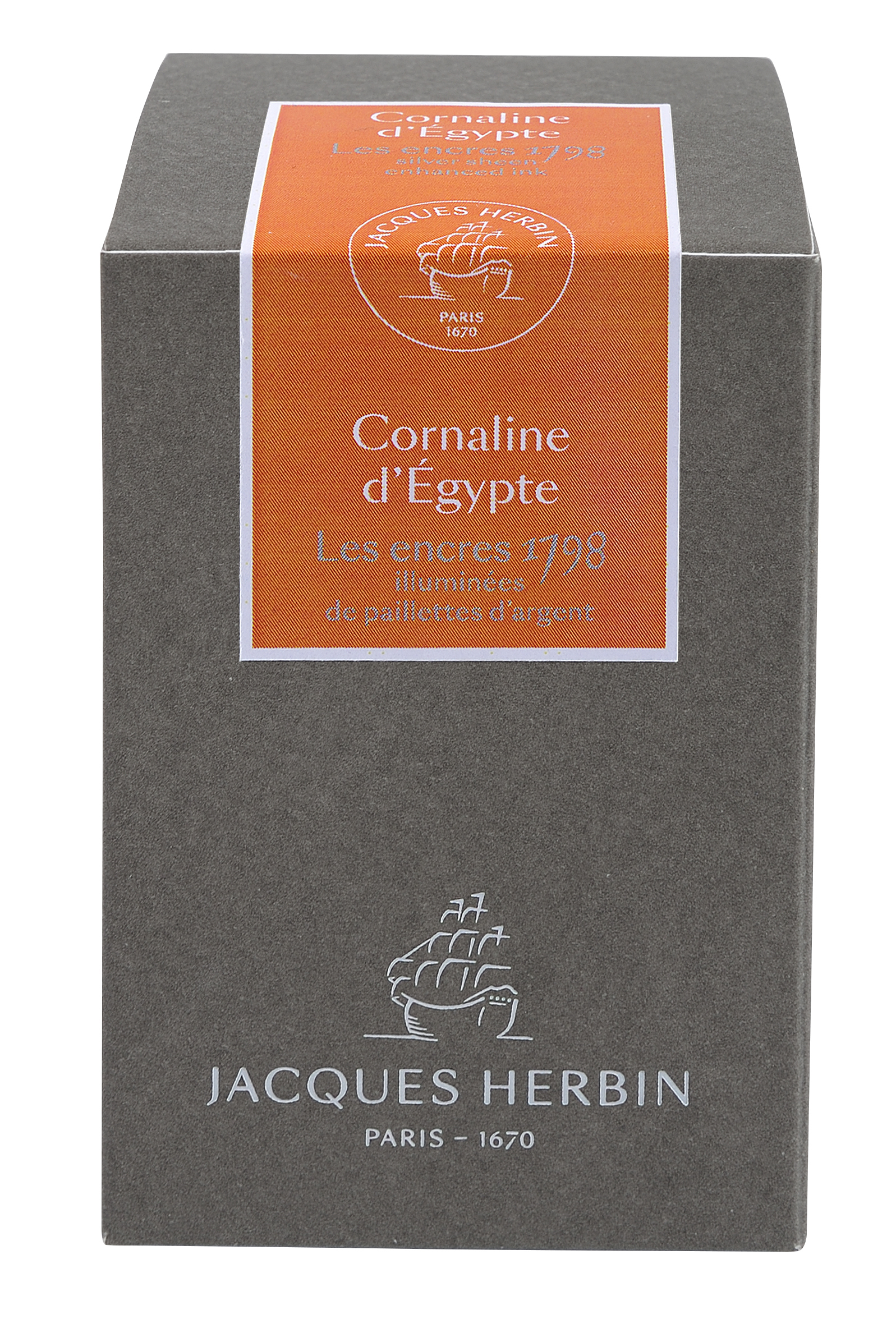 Jacques Herbin 1798 Collection Writing Ink 50ml - Coraline D'Egypte (Cornelian of Egypt)