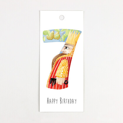 Birthday Card - No. 7 King