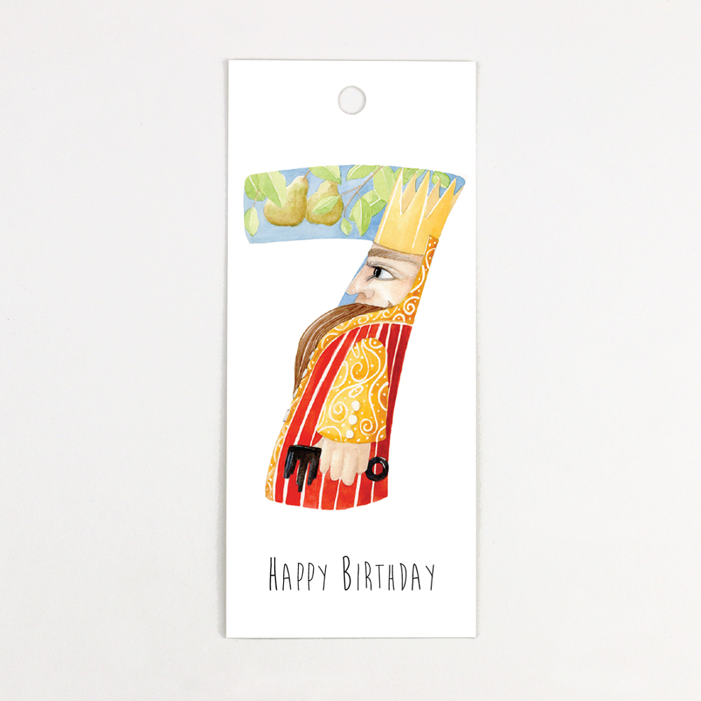 Birthday Card - No. 7 King