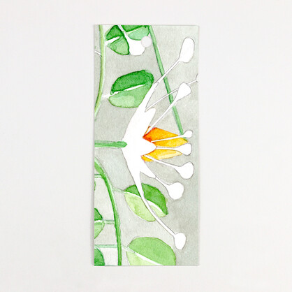 Greeting Card - Green & Gold