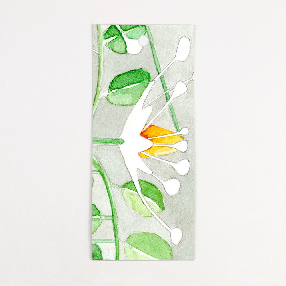 Greeting Card - Green & Gold