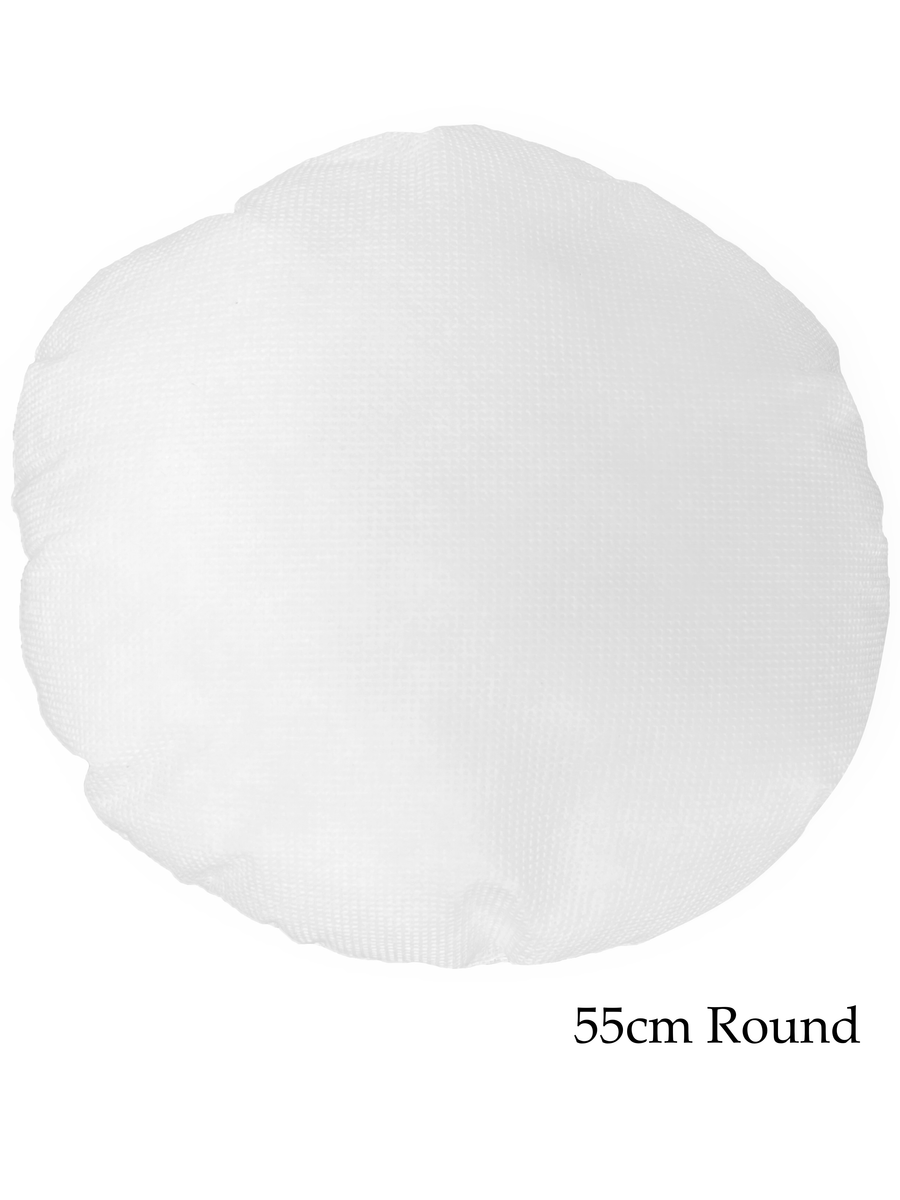 Pillows And Cushions Polyester Filled Cushion Inserts 55cm Round