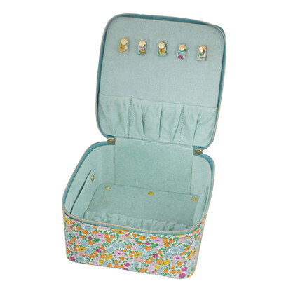 Liberty Large Jewellery Cube - Poppy