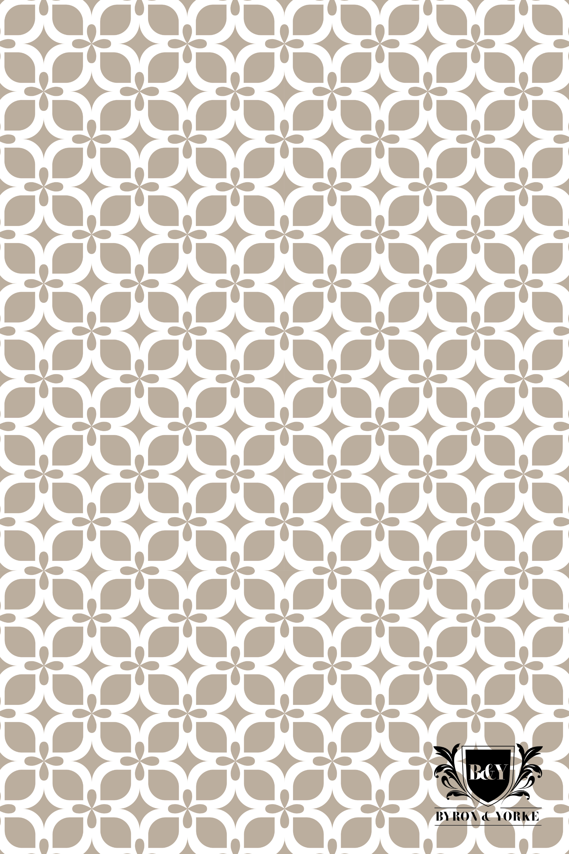 Giftboxed Microfibre Tea Towel Cashew Geo