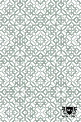 Giftboxed Microfibre Tea Towel Sage Geo