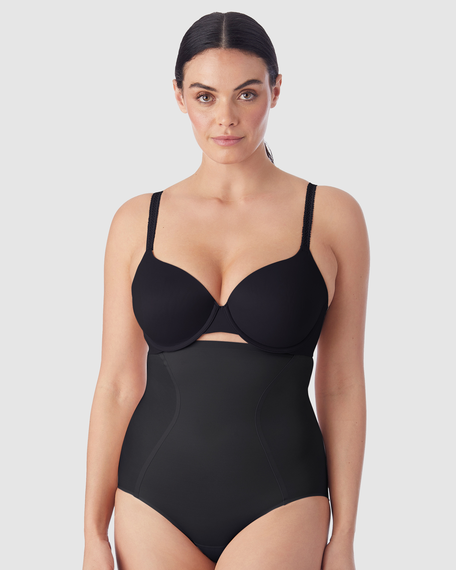 Skin Benefit Ultra High Waist Shaping Brief with Aloe in Black
