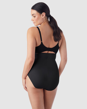 Skin Benefit Ultra High Waist Shaping Brief with Aloe in Black
