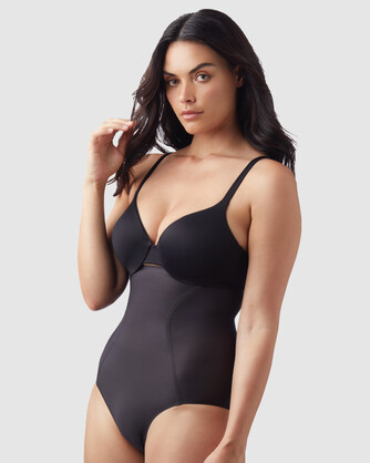 Skin Benefit Ultra High Waist Shaping Brief with Aloe in Black
