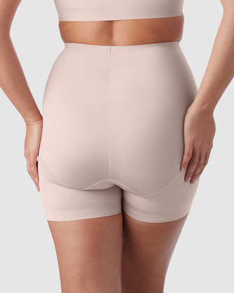 Skin Benefit High Waist Shaper Shorts in Cameo Rose