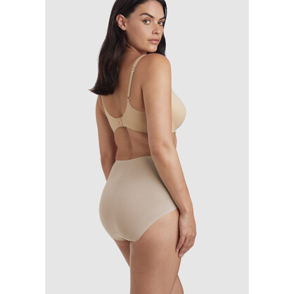 Light Shaping High Waist Everyday Shapewear Brief in Stucco