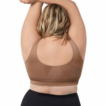 Steffi Cooling Seamless & Wireless Bra in Truffle