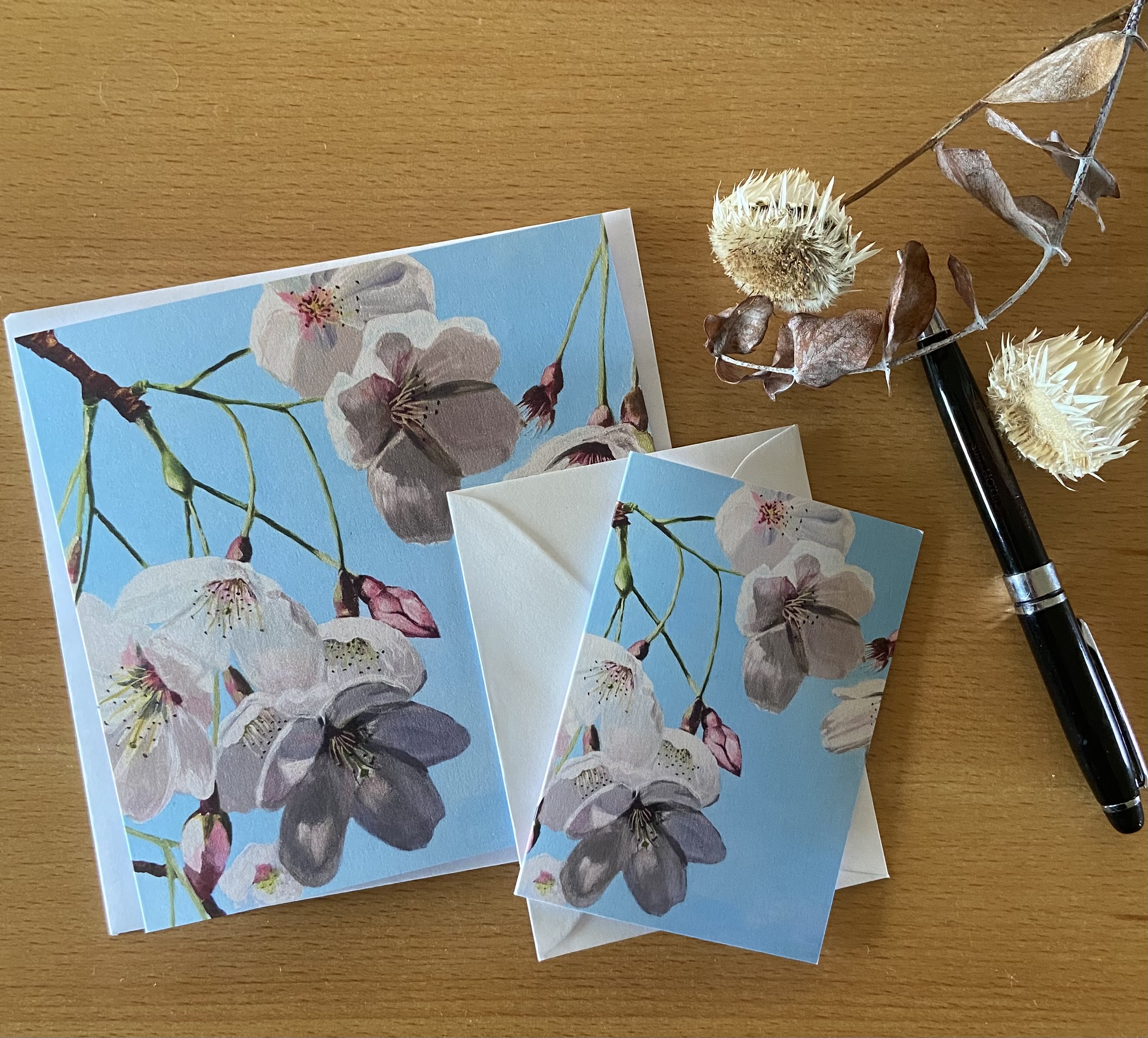 Beautiful Blossoms Mini Card