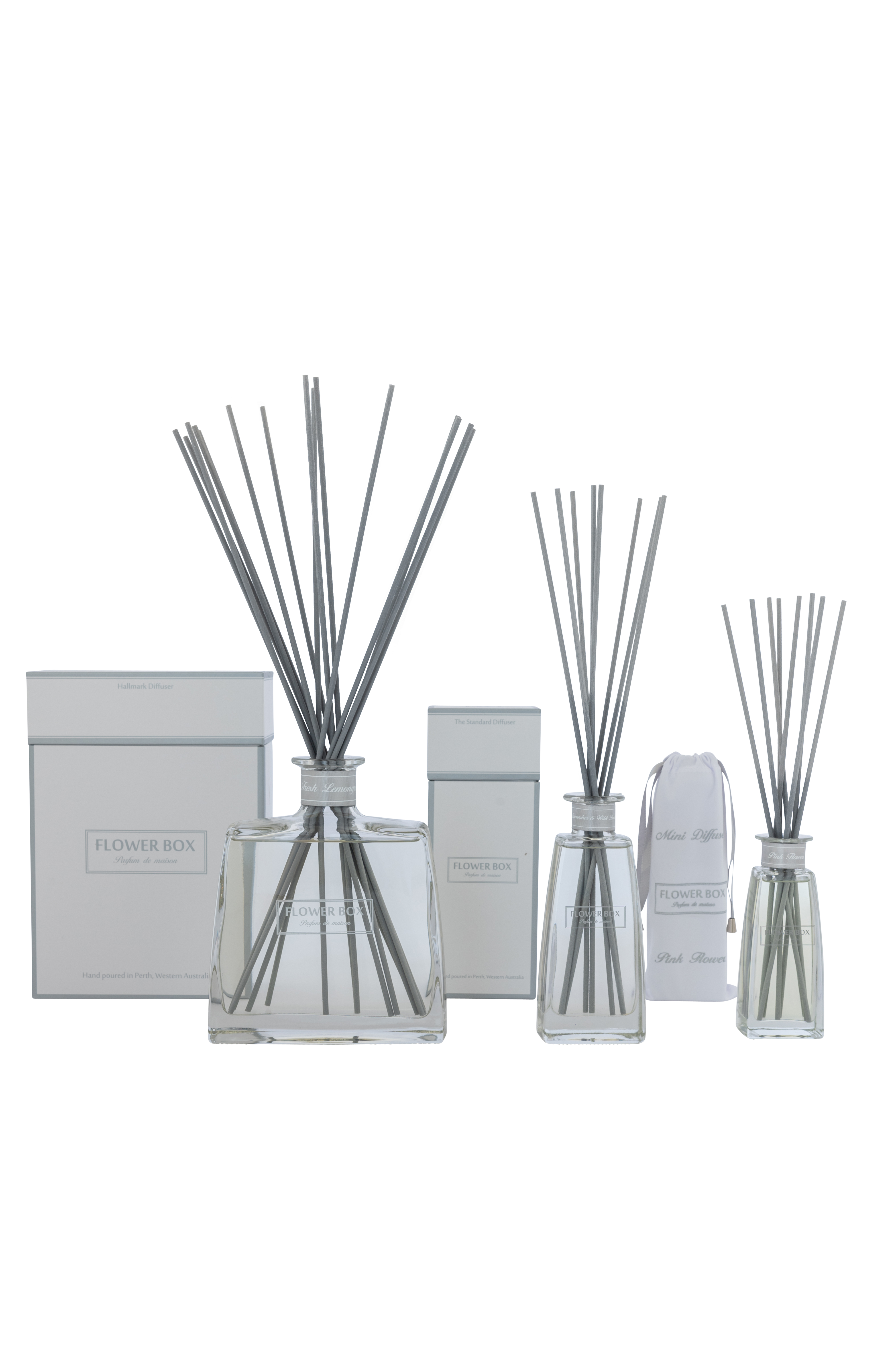 The Diffuser Collection + Interior Perfume - 6 Fragrances
