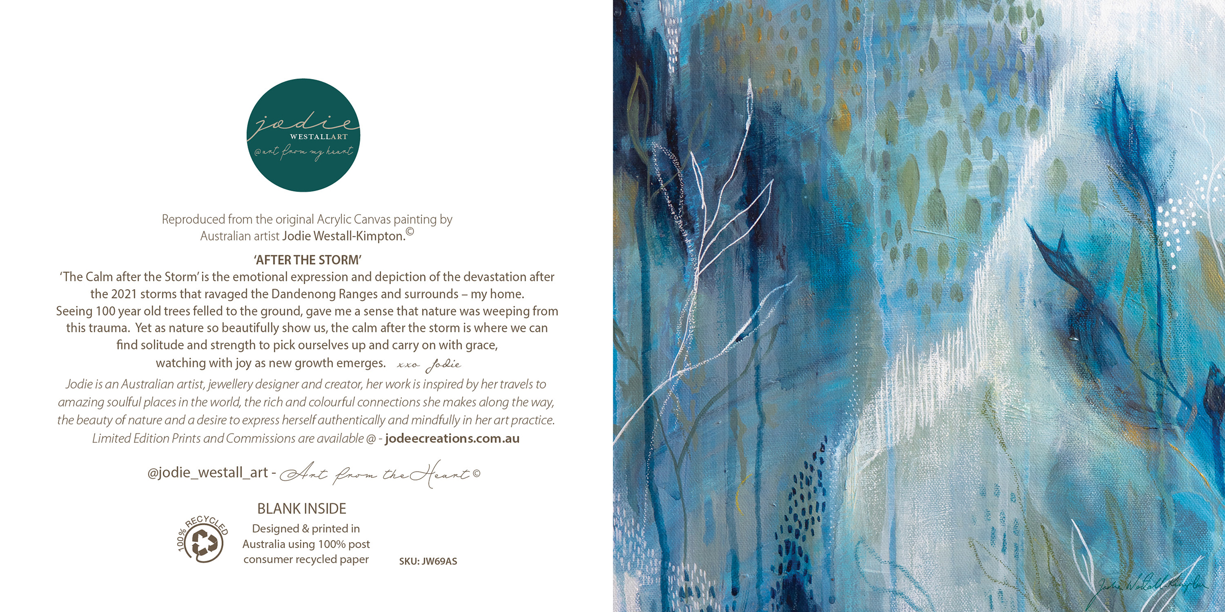 After the Storm - Greeting Card