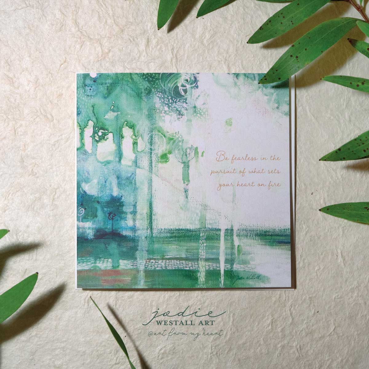 Fearless - Greeting Card Jodie Westall