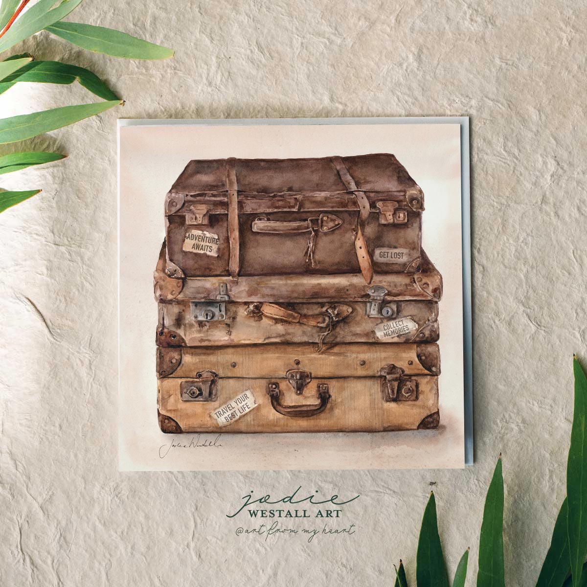 'Life's Journey' - Greeting Card