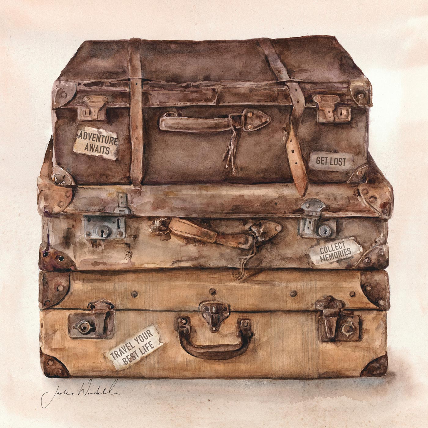 'Life's Journey' - Greeting Card