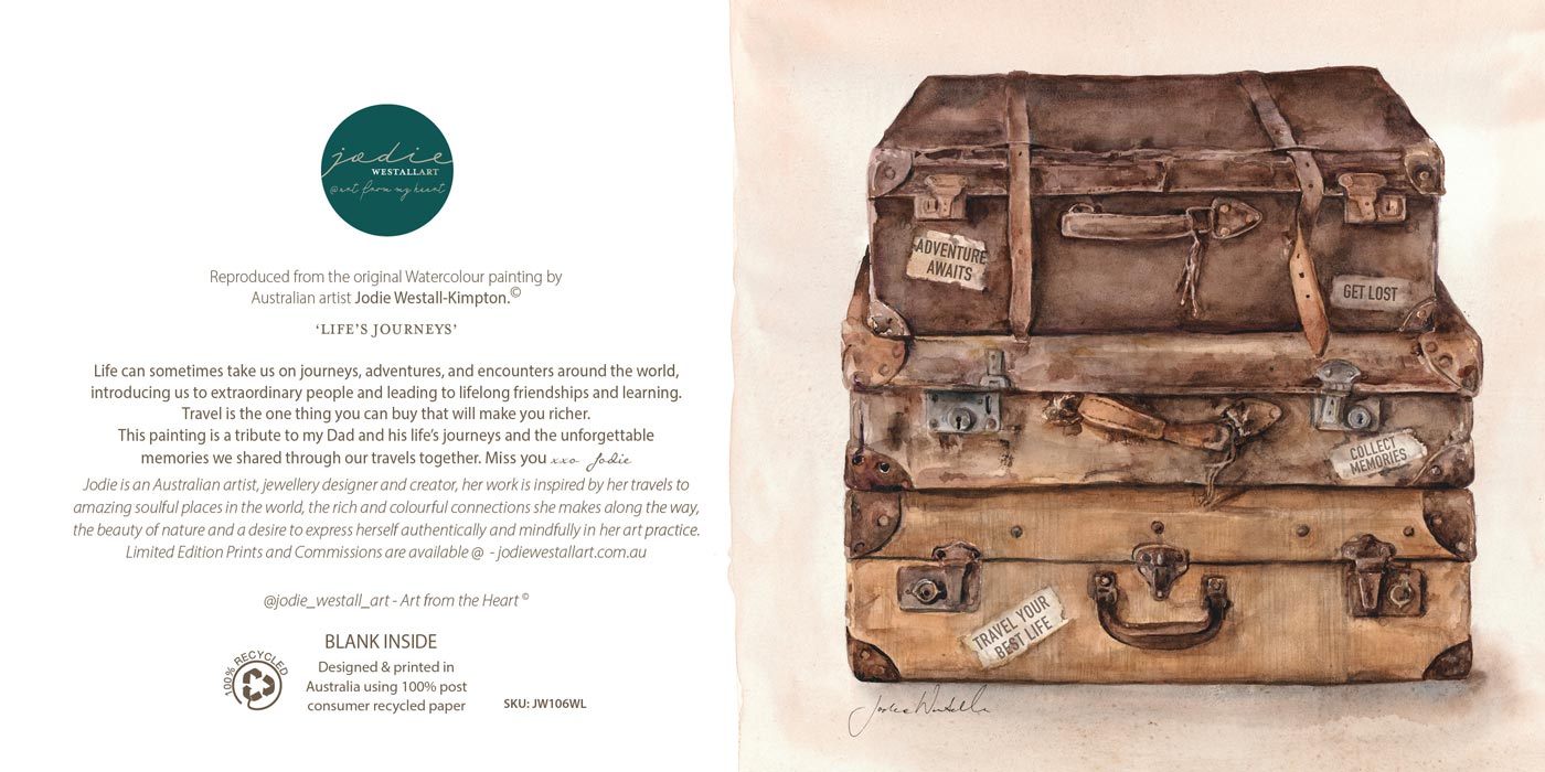 'Life's Journey' - Greeting Card