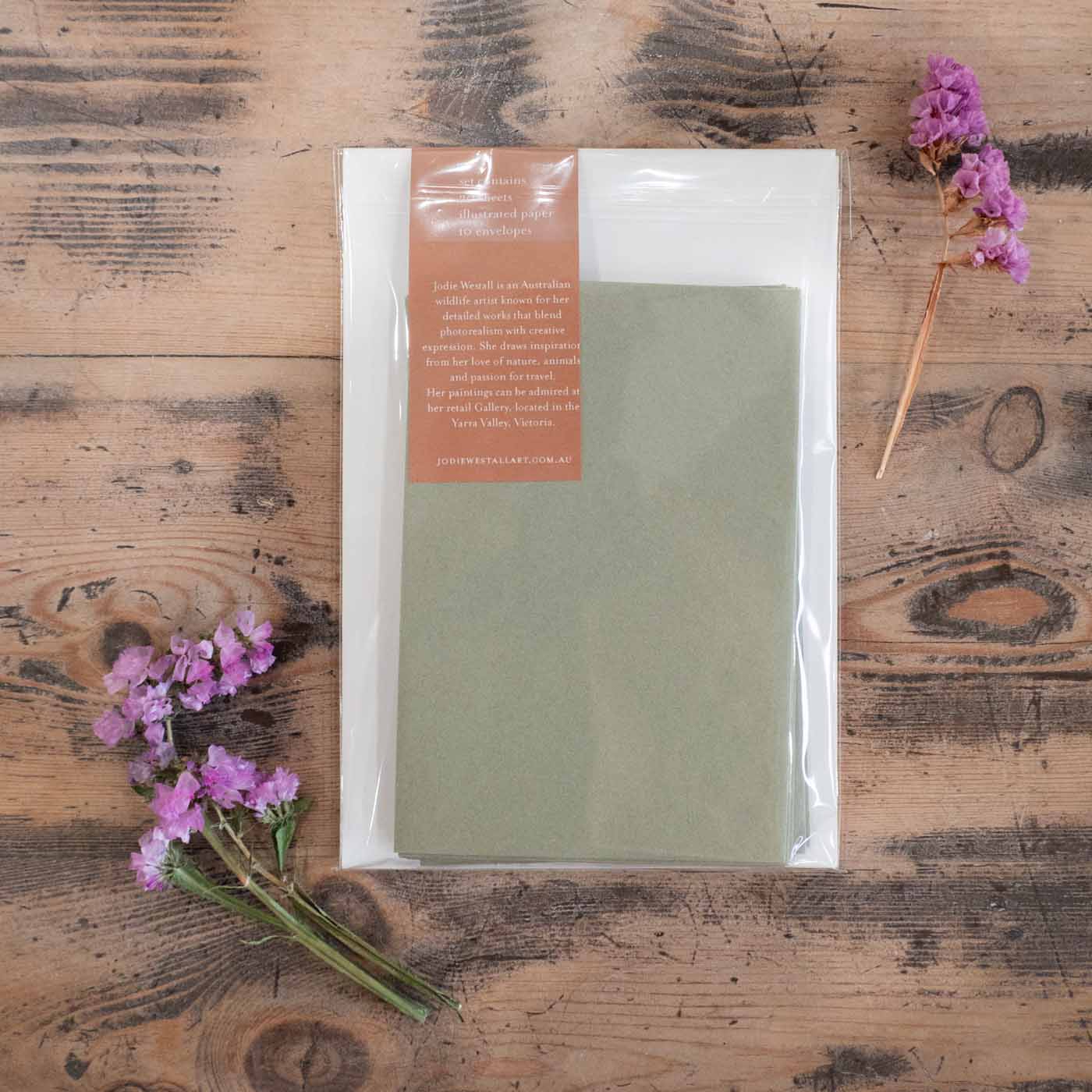 Ostrich - Artist 20 Sheet Stationery Set