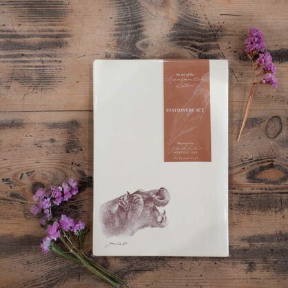 Hippo - Artist 20 Sheet Stationery Set