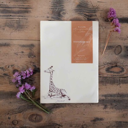 Baby Giraffe - Artist 20 Sheet Stationery Set