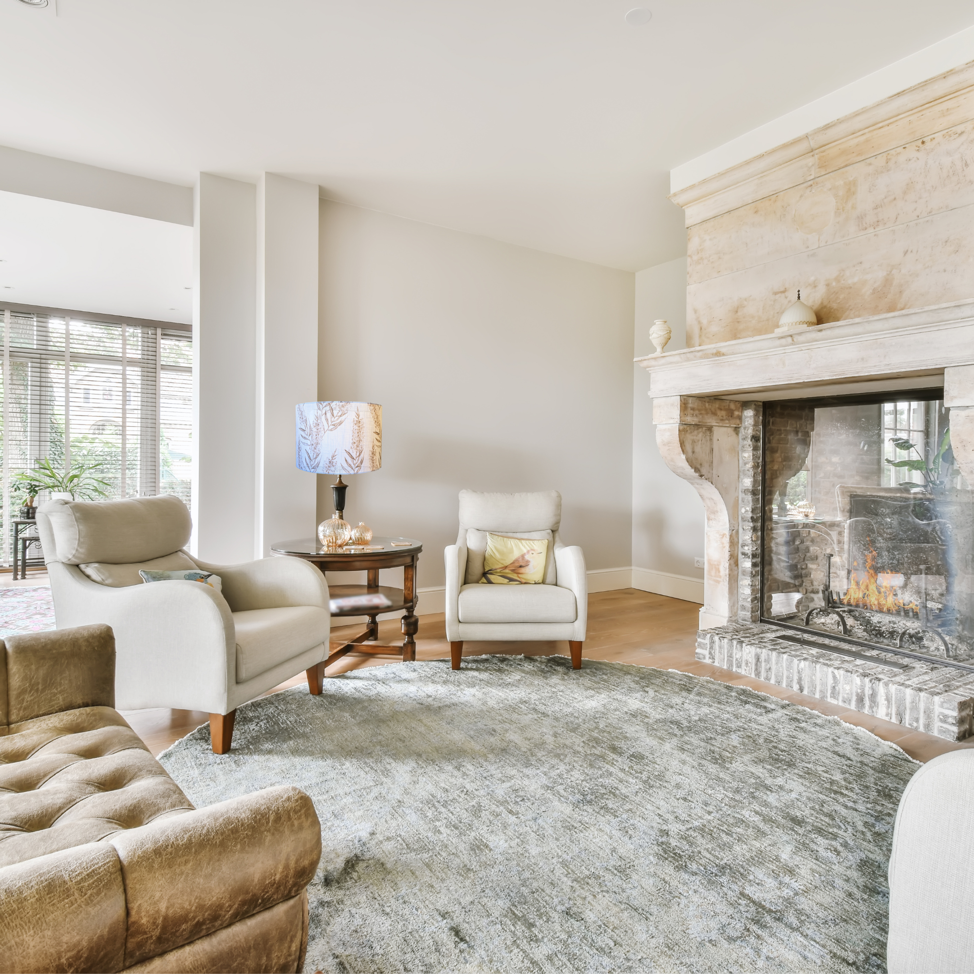 Bottlebrush Brown Lampshade