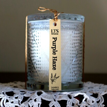 Purple Haze Wood Wick Candle